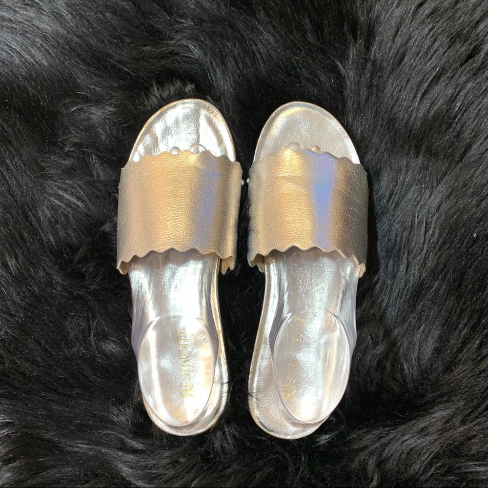 Restricted Silver Sandal